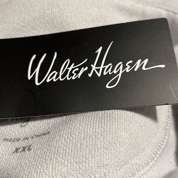 🆕 Walter Hagen P11 Light Gray Heather Quarter-Zip Pullover size  XXL - Picture 5 of 9